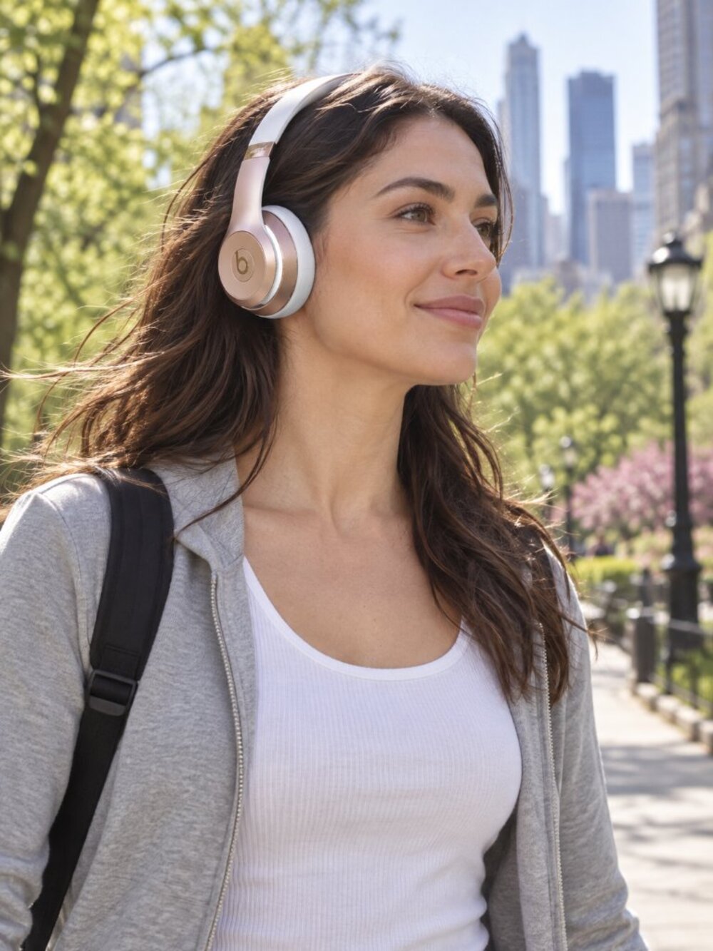 Beats by Dr Dre Solo3 Wireless Headphones Rose Gold On-Ear Bluetooth A1796